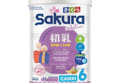 Sữa Sakura Canxi